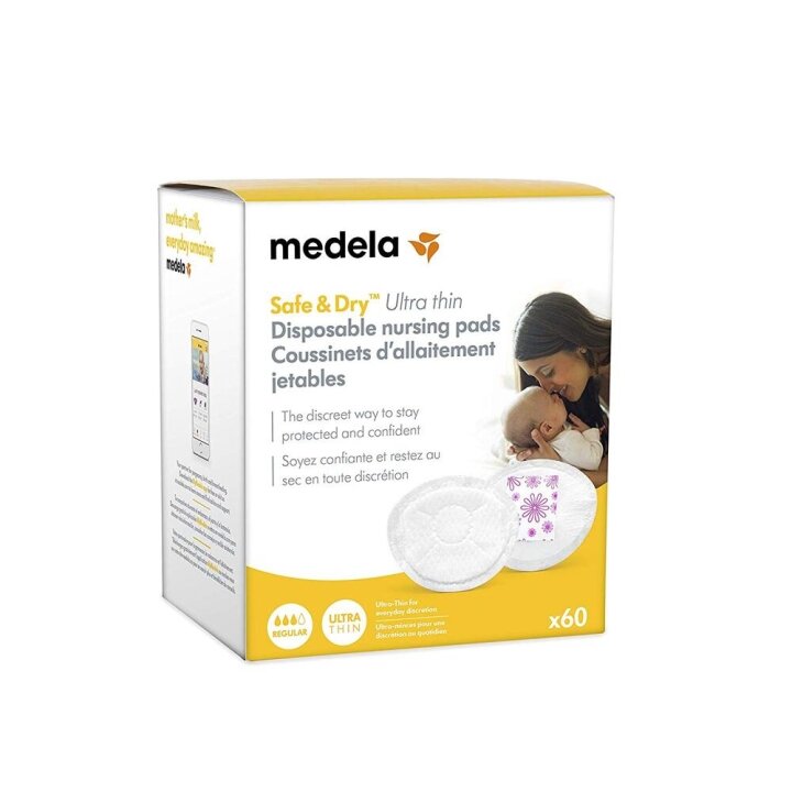 Прокладки ультратонкі Disposable Nursing Pads Safe &amp; Dry, 30шт, Medela — Photo 14