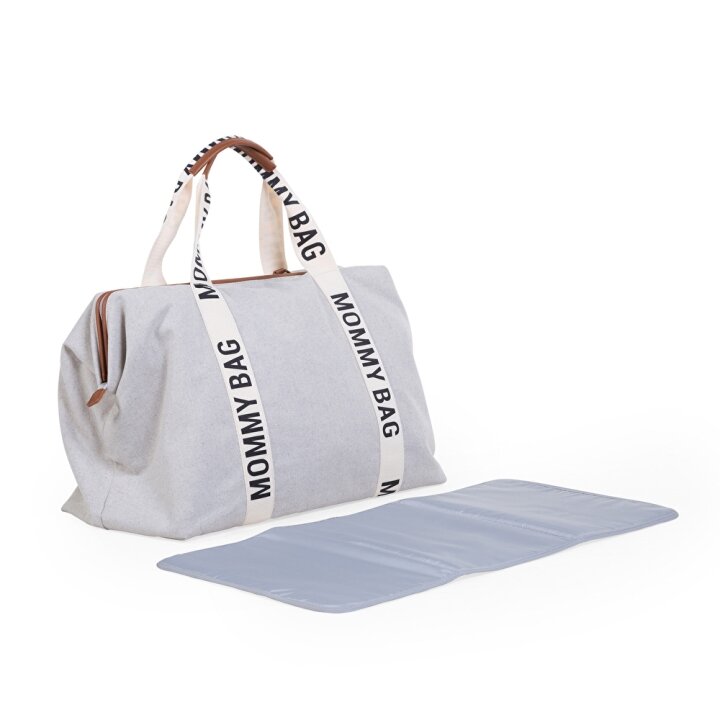 Сумка Childhome Mommy bag Signature canvas off white — Photo 33