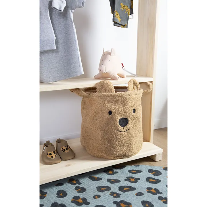 Набір корзин для іграшок Childhome Teddy коричневий, арт. CCBTBSET — Photo 7
