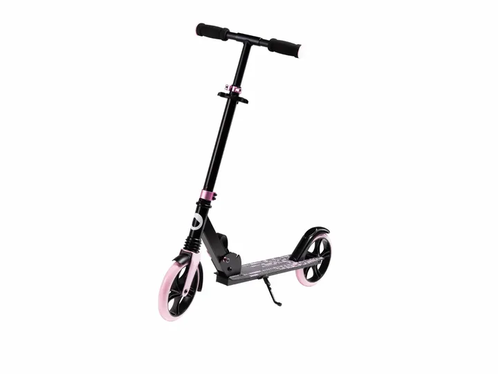 Дитячий самокат Lionelo Luca BLACK CARBON PINK — Photo 19