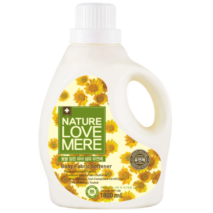 Кондиціонер для дитячого одягу з екстрактом хризантеми NatureLoveMere 1,8 л — Photo 2