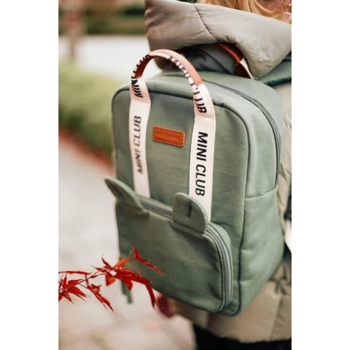 Рюкзак дитячий Childhome Mini Club canvas green — Photo 20