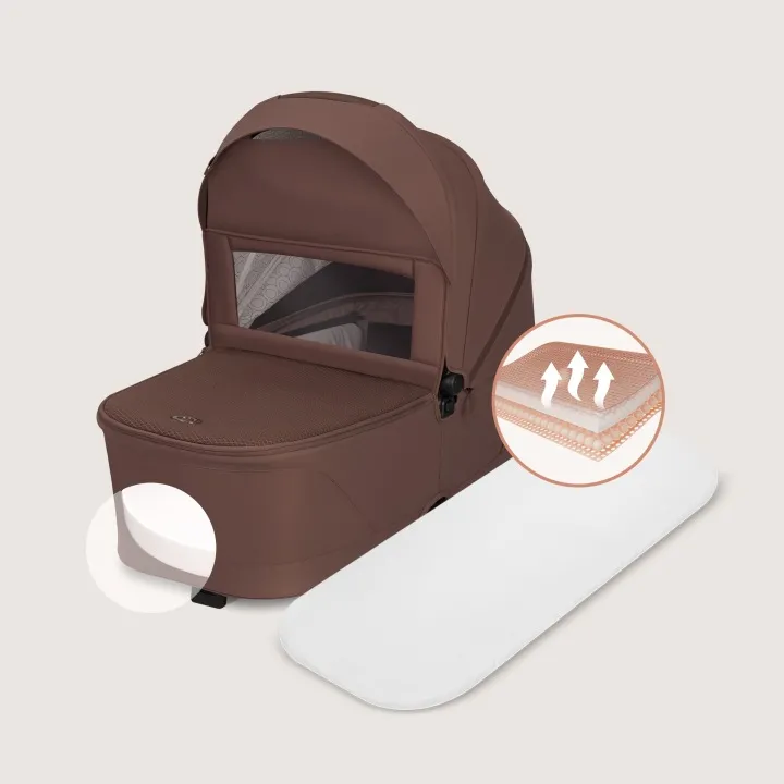Універсальна коляска 3 в 1 Lionelo FREYA 3IN1 BROWN CHOCOLATE — Photo 9