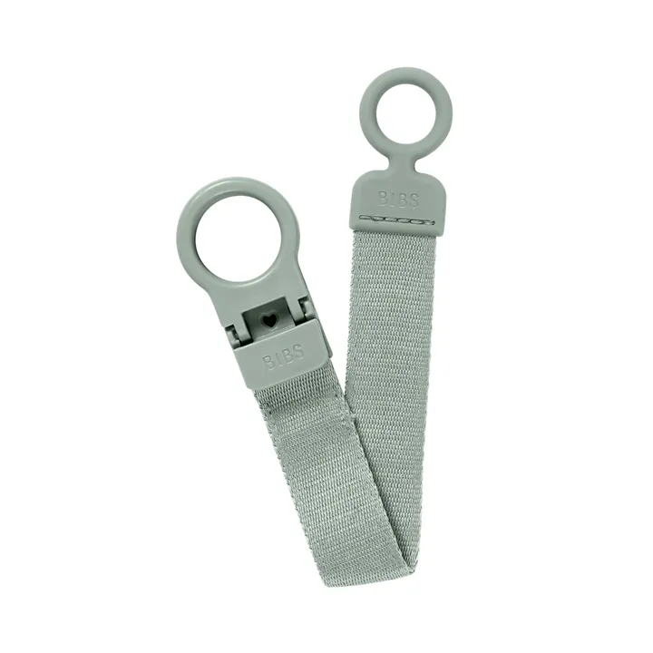 Тримач-стрічка для пустушки з петлею BIBS Pacifier Clip Loop Sage — Photo 16
