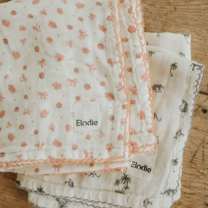 Плед Elodie Details Soft Cotton Blanket Pimpirnel — Photo 16