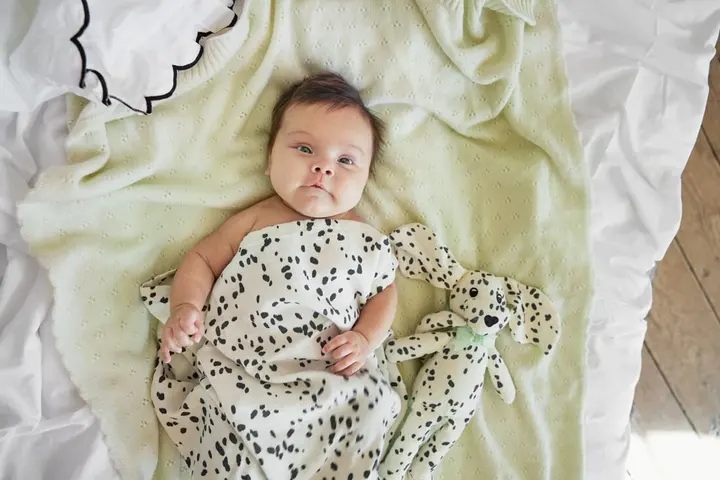 Плед Elodie Details Bamboo Muslin Blanke Dalmatian Dots — Photo 6