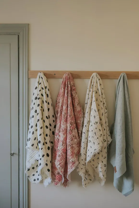 Плед Elodie Details Soft Cotton Blanket Petit River Rose — Photo 14