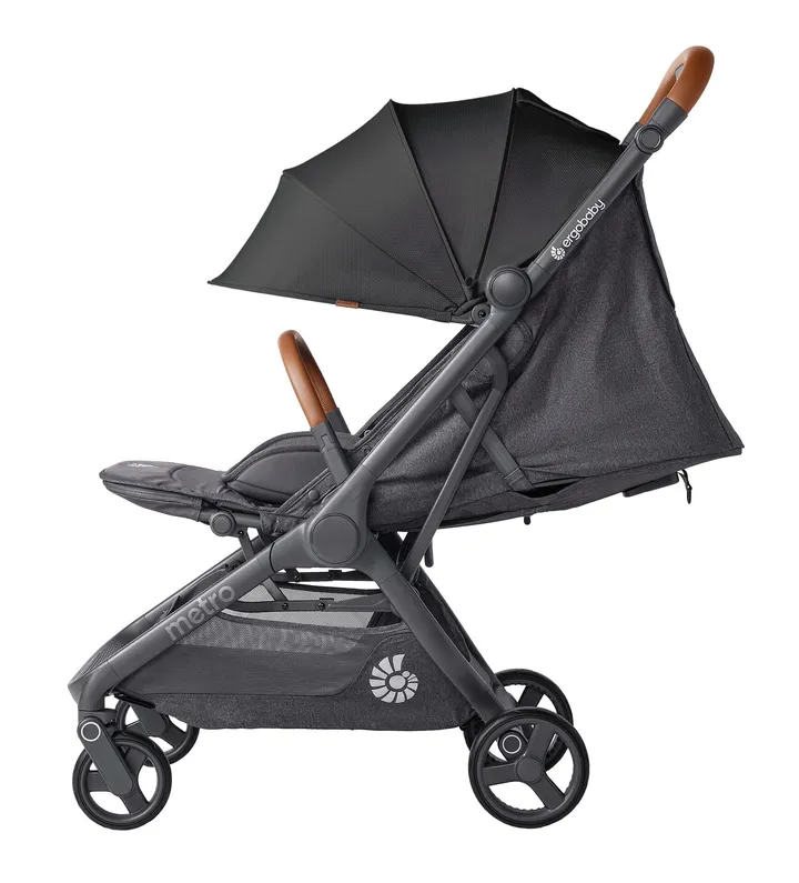 Коляска дитяча Ergobaby Metro 3 Deluxe Stroller - Jet Black — Photo 13