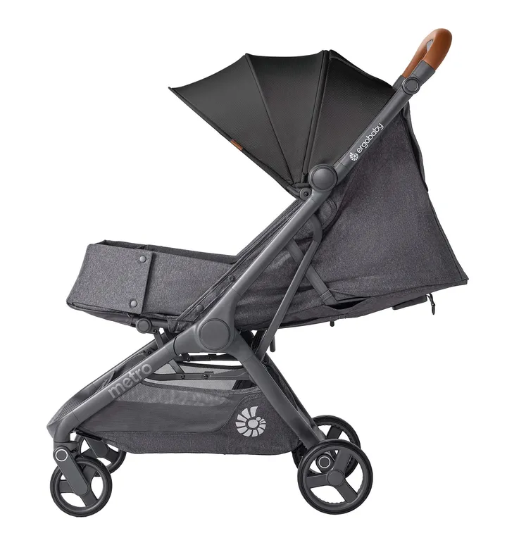 Коляска дитяча Ergobaby Metro 3 Deluxe Stroller - Jet Black — Photo 11