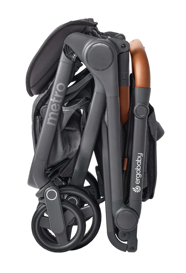 Коляска дитяча Ergobaby Metro 3 Deluxe Stroller - Jet Black — Photo 10