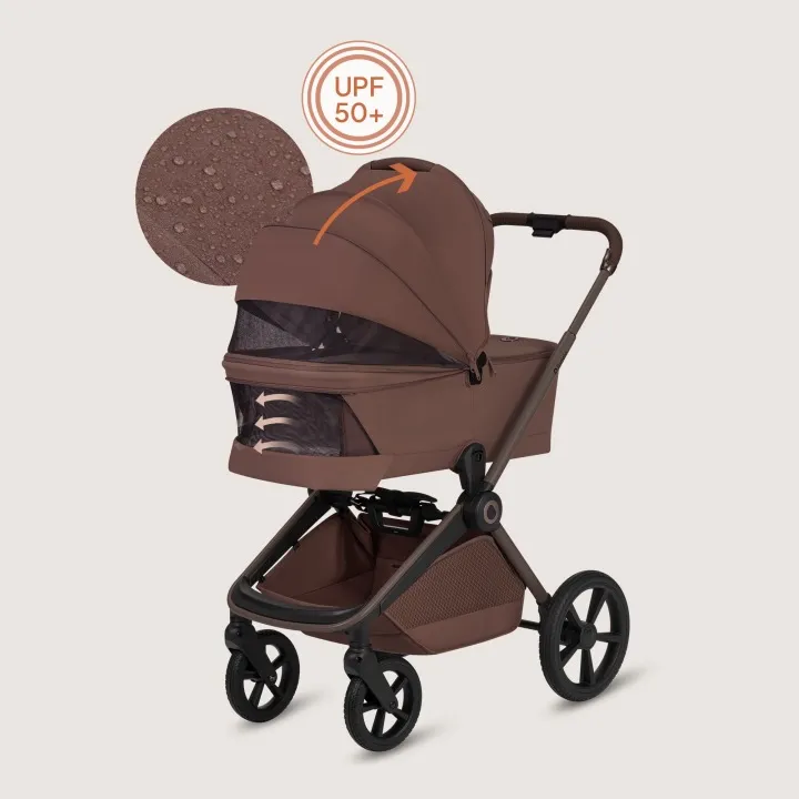 Універсальна коляска 2 в 1 Lionelo FREYA 2IN1 BROWN CHOCOLATE — Photo 13