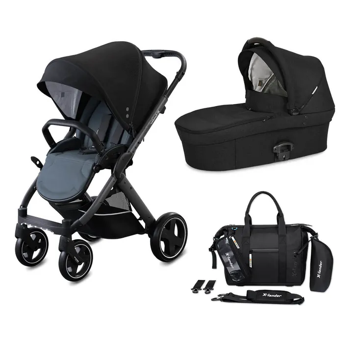 Люлька до коляска X-lander X-Pram Light 2.0 - Astral Black — Photo 12
