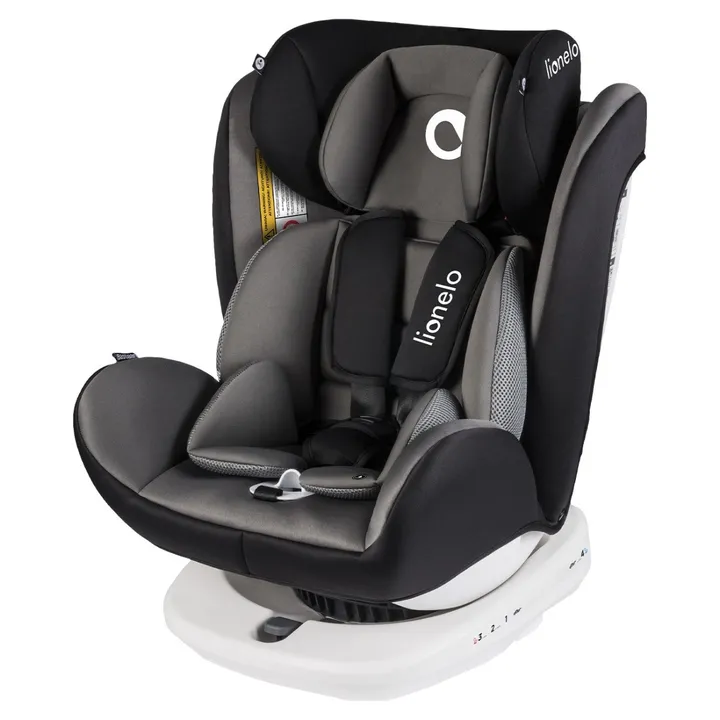 Дитяче автокрісло Lionelo BASTIAAN GREY (white base) — Photo 2