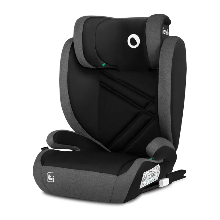 Дитяче автокрісло Lionelo HUGO I-SIZE BLACK GREY — Photo 3