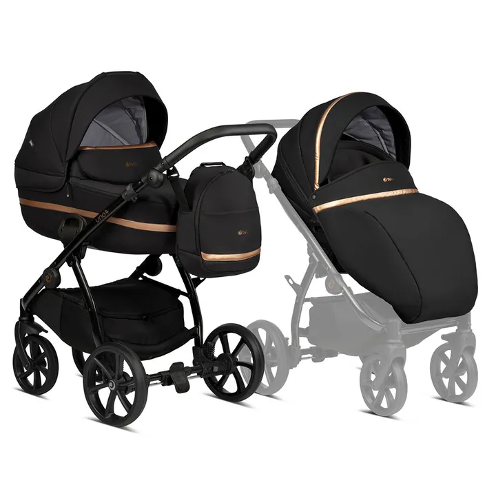 Коляска універсальна TUTIS Uno3 plus BLACK EDITION Copper — Photo 5
