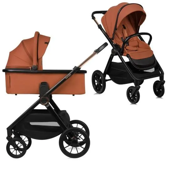 Універсальна коляска 2 в 1 Lionelo LAYLA 2IN1 BROWN RUST — Photo 5