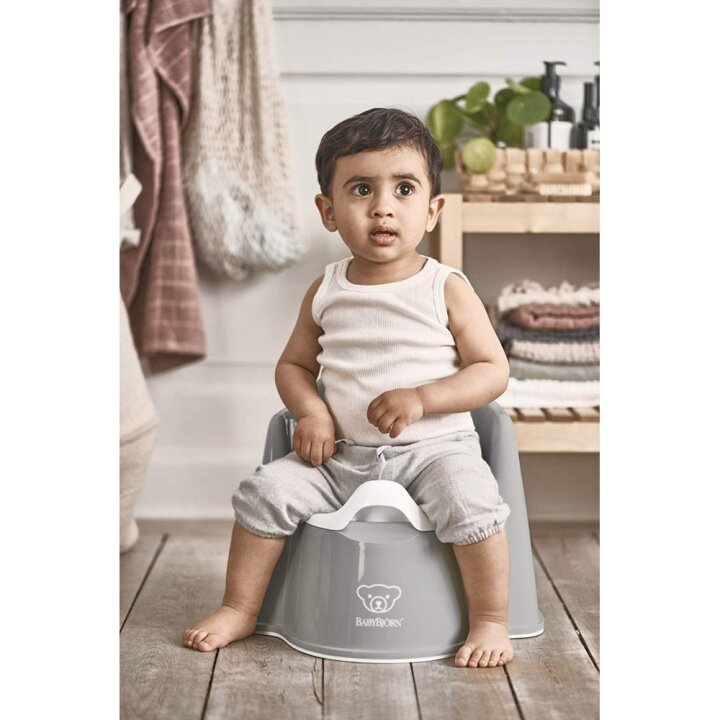 Горщик Baby Bjorn Potty Chair Блакитний — Photo 8