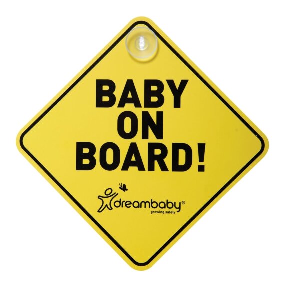 Знак DreamBaby &quot;BABY ON BOARD&quot;