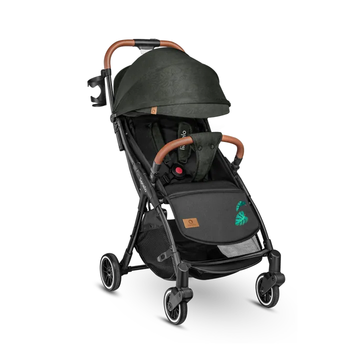 Прогулянкова коляска Lionelo JULIE ONE TROPICAL GREEN — Photo 4