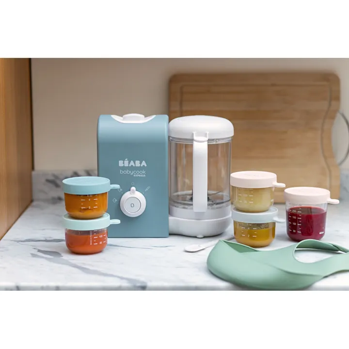 Пароварка - блендер Beaba Babycook Express синій, арт. 916303 — Photo 27