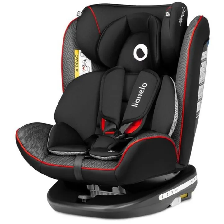 Дитяче автокрісло Lionelo BASTIAAN SPORTY BLACK — Photo 3