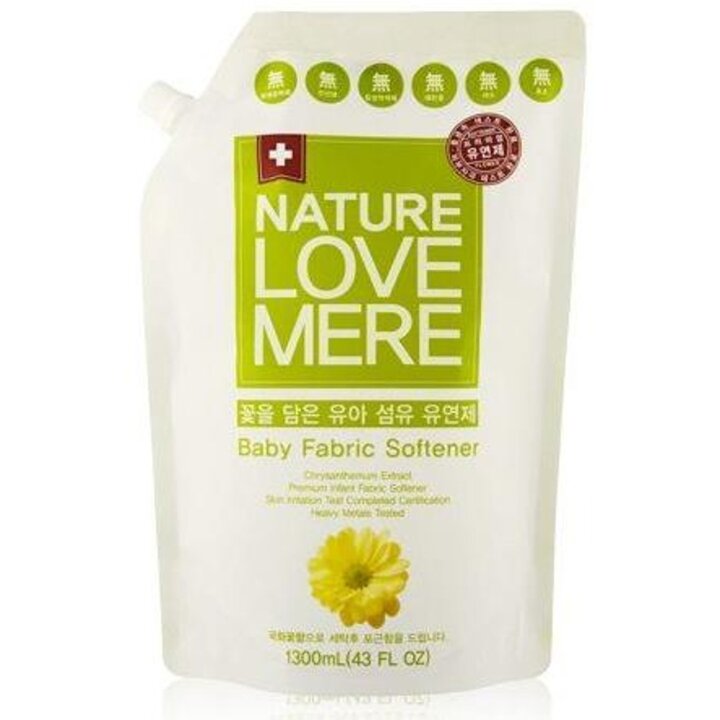 Кондиціонер для дитячого одягу з екстрактом хризантеми NatureLoveMere 1,8 л — Photo 3