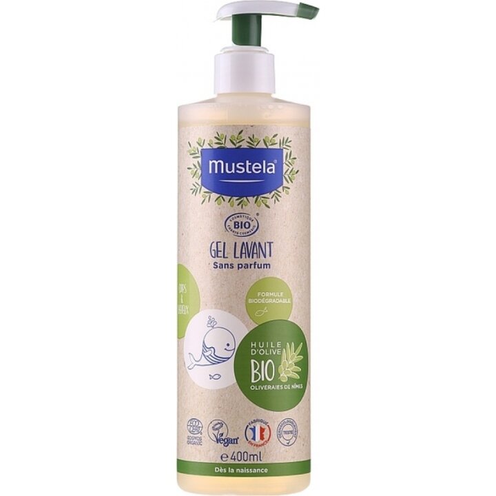 Гель для душа БІО Organic Cleansing Gel 400 ml Mustela — Photo 2