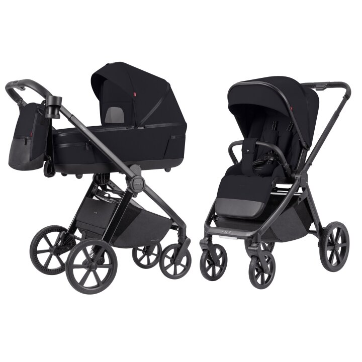 Коляска універсальна CARRELLO Omega CRL-6540 (2in1) Cosmo Black /1/