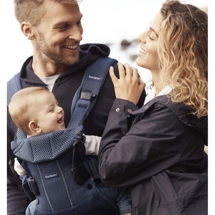 Рюкзак &quot;BB®Baby Carrier ONE Air (Navy blue, Mesh)&quot;, синій BabyBjörn — Photo 12