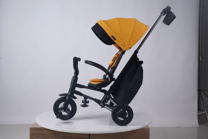 Велосипед складаний триколісний дитячий Nova+ Rubber Desert Yellow — Photo 14