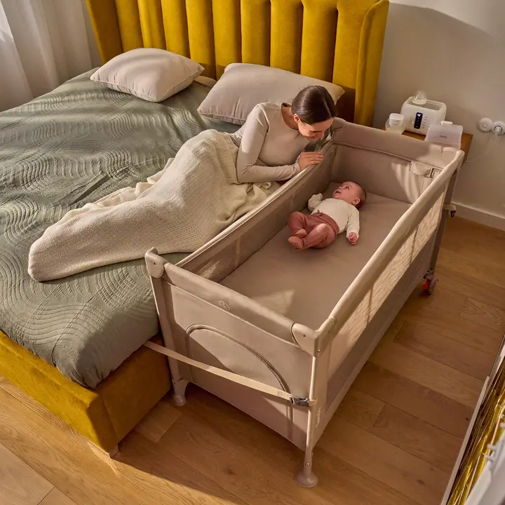 Ліжечко-манеж Lionelo ELLEN BEIGE SAND — Photo 3