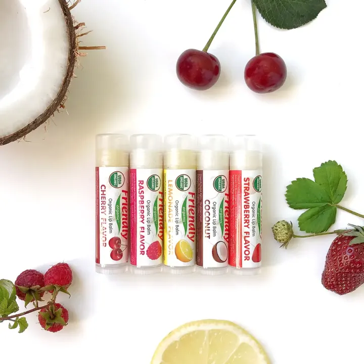 Органічний бальзам для губ Friendly Organic лимонад 4,25 гр — Photo 10