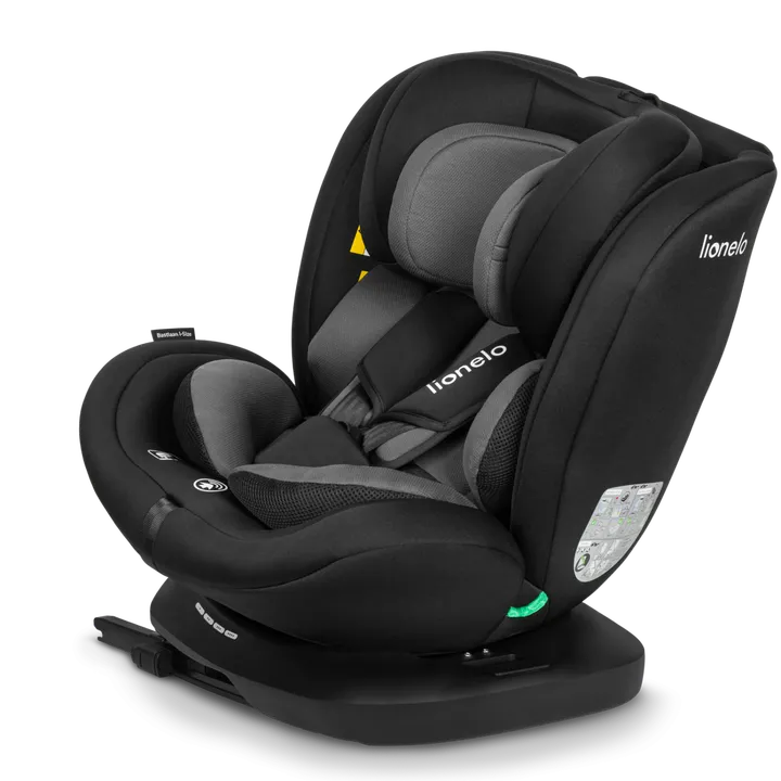 Дитяче автокрісло Lionelo BASTIAAN I-SIZE BLACK GREY — Photo 4