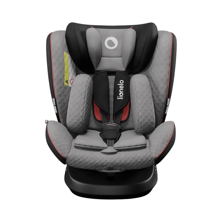 Дитяче автокрісло Lionelo BASTIAAN ONE GREY STONE BLACK — Photo 4