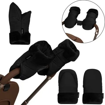 Рукавички для коляски Lionelo HANDMUFF OLI BLACK — Photo 5