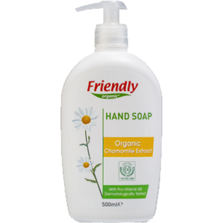 Органічне мило для рук Friendly Organic, екстракт ромашки