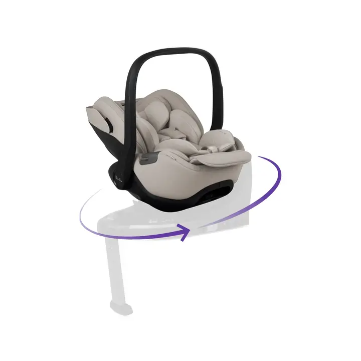 Автокрісло Silver Cross GLIDE PLUS 360 - Natural Taupe — Photo 40