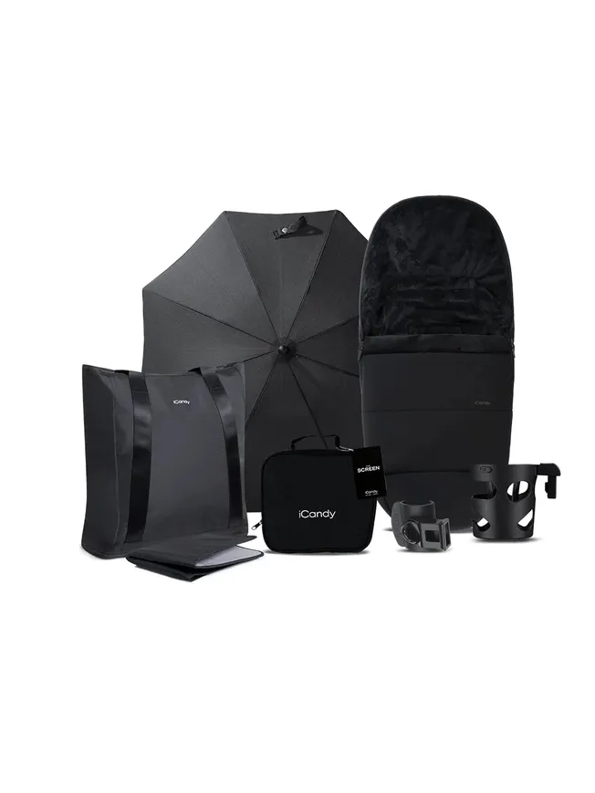 Дитячий візочок 2 в 1 iCandy Core2 Black — Photo 21