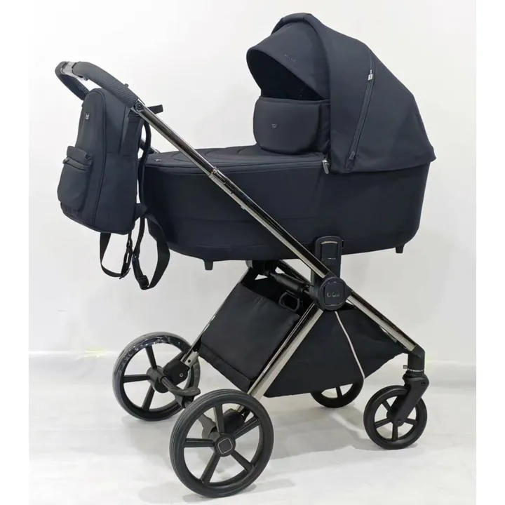 Універсальна коляска 2 в 1 Bair Pixel Anthracite Black — Photo 21