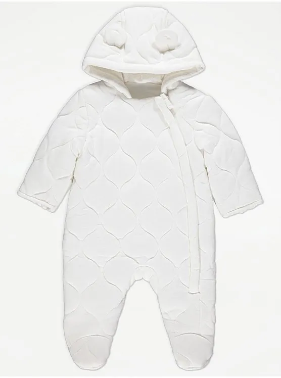 Демісезонний комбінезон George 0-3 міс (White) — Photo 4