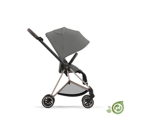 Коляска 2 в 1 Cybex Mios 4.0 Pearl Gray на шасі Chrome Brown — Photo 11