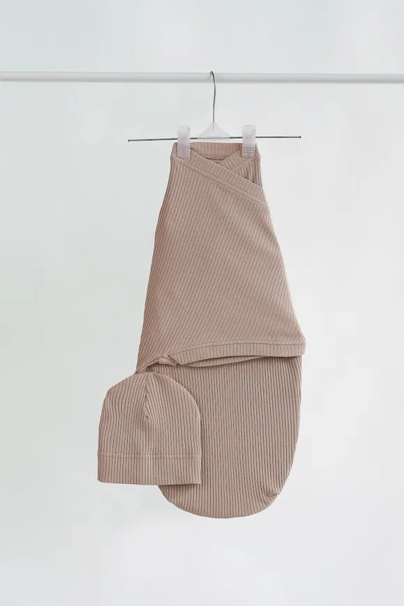 Євро пелюшка на липучках з шапочкою Strip, 0-3 міс — Photo 3