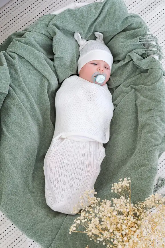 Євро пелюшка на липучці з шапочкою Wind, 0-3 міс — Photo 7