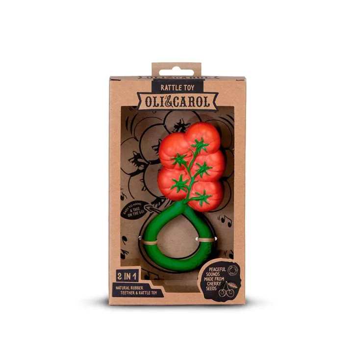 Брязкальце-прорізувач Oli &amp; Carol Tomato — Photo 6
