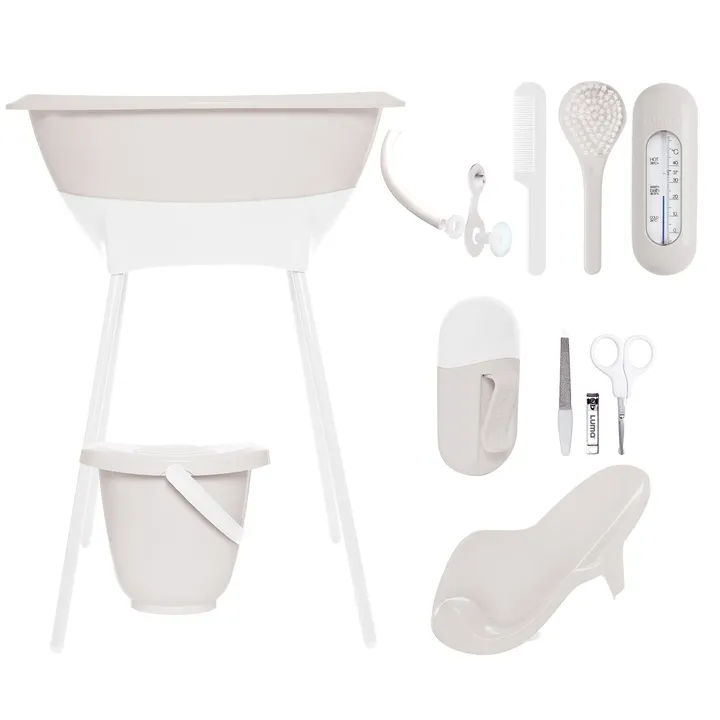 Дитяча ванночка комплект 8 в 1 LUMA Pure Oat — Photo 10