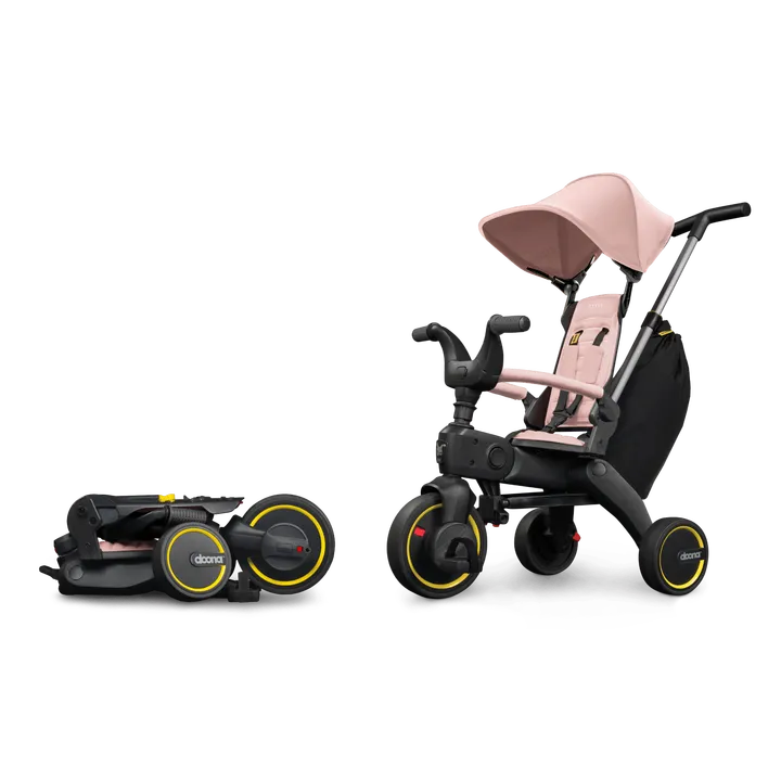 Складний триколісний велосипед Doona Liki Trike S3 / Blush Pink — Photo 16