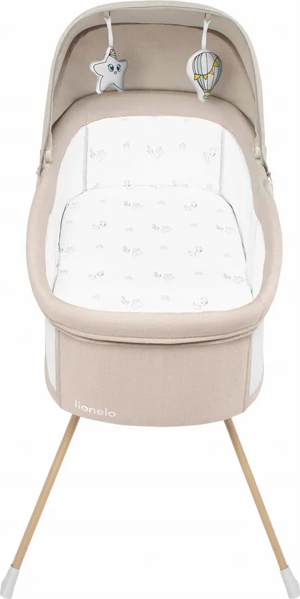 Ліжечко-колискова Lionelo MALIN EVO BEIGE NATURAL — Photo 14