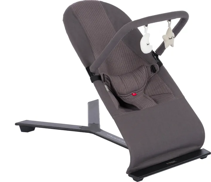 Заколисувальний стілець з бампером Mast Flex Bouncer Dark Grey — Photo 4