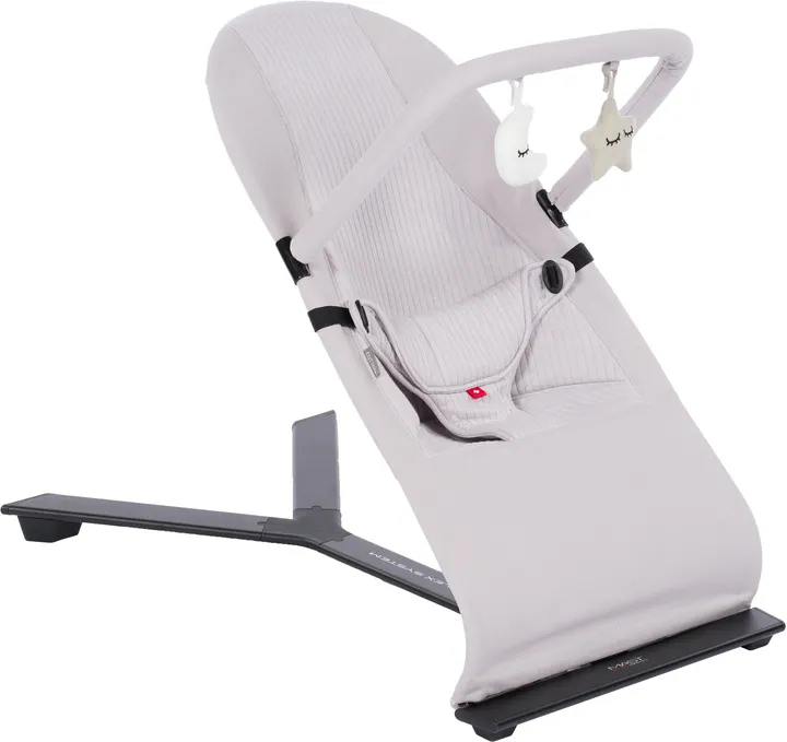 Заколисувальний стілець з бампером Mast Flex Bouncer Light Grey — Photo 4