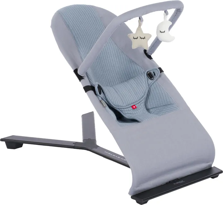 Заколисувальний стілець з бампером Mast Flex Bouncer Steel Blue — Photo 4